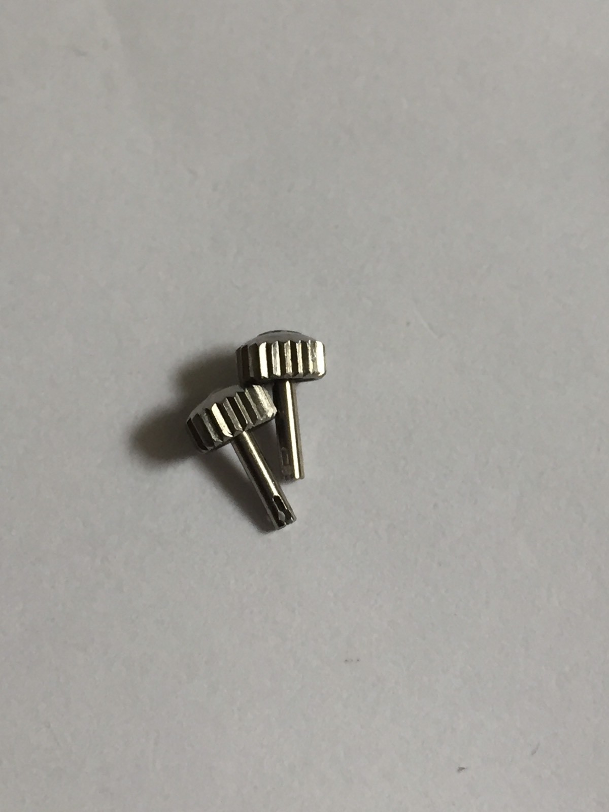 NOS Mondia (Zenith) 4.6 Mm Diameter Female Split Stem Part Crown 5.0 Mm Stem
