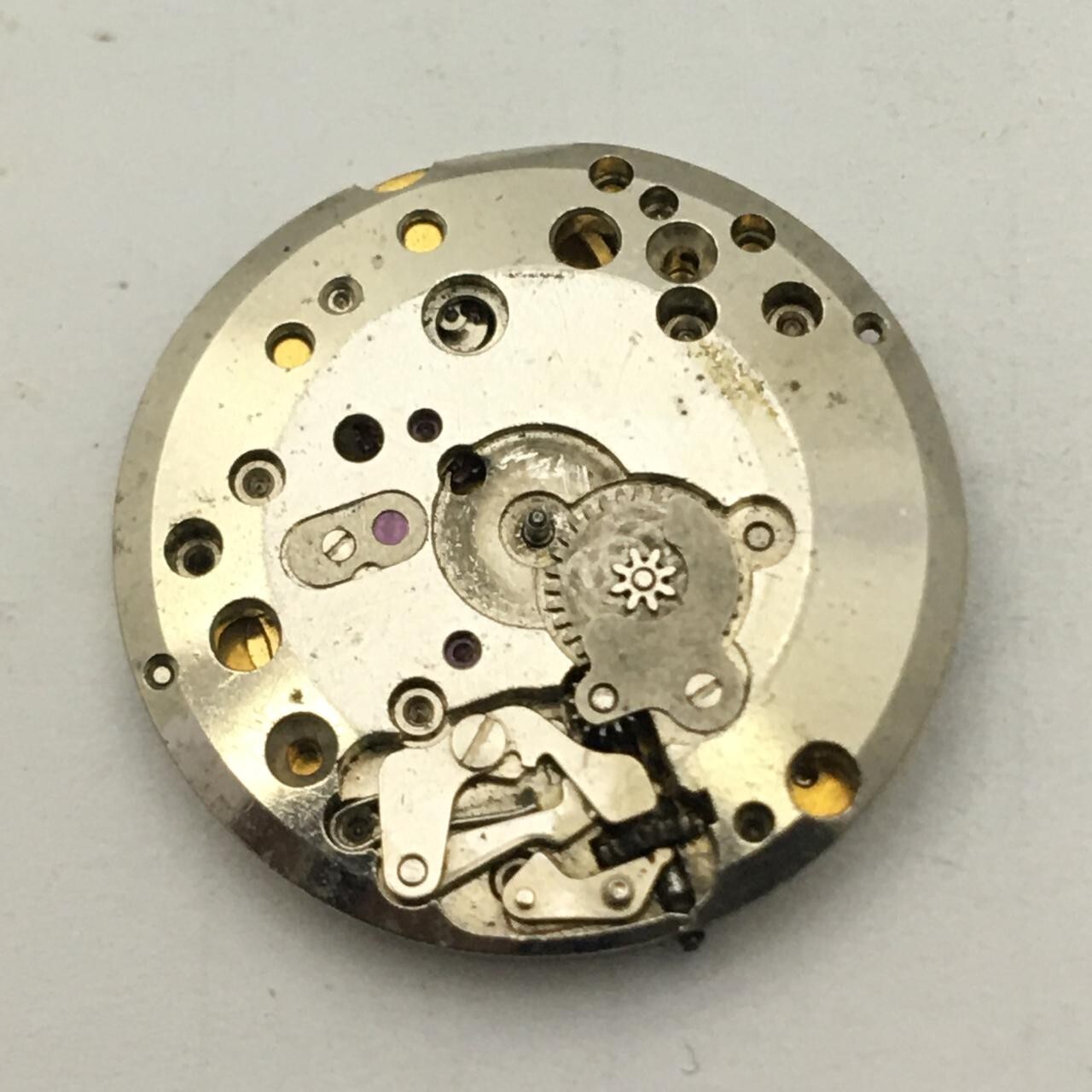 West End Watch Cal.FHF-676 Manual Winding Watch Movement For Parts