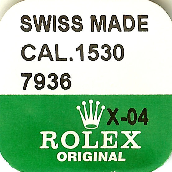 ROLEX FACTORY NEW SEALED COMBINED IN-SETTING FOR ESCAPE WHEEL 1530 7936