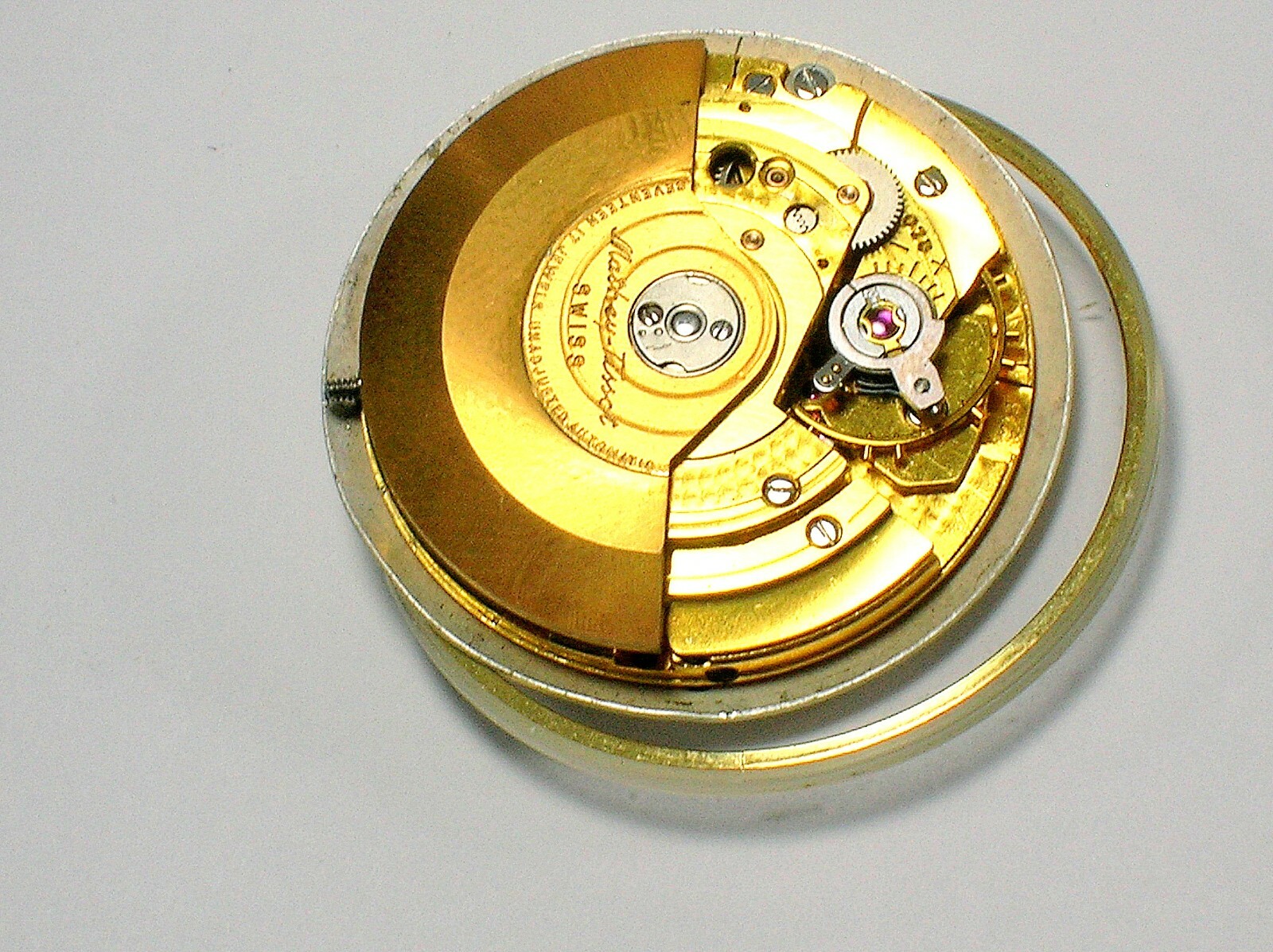 MATHEY TISSOT VINTAGE AUTOMATIC WATCH MOVEMENT WITH DATE – NICE CONDITION