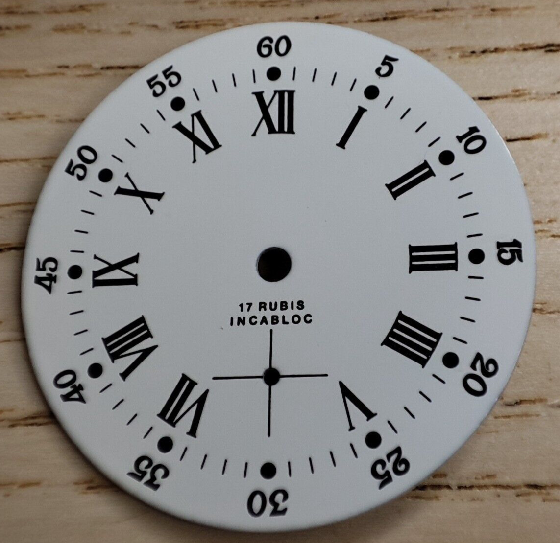 Watch Dial White color 29.5 mm 24 dials