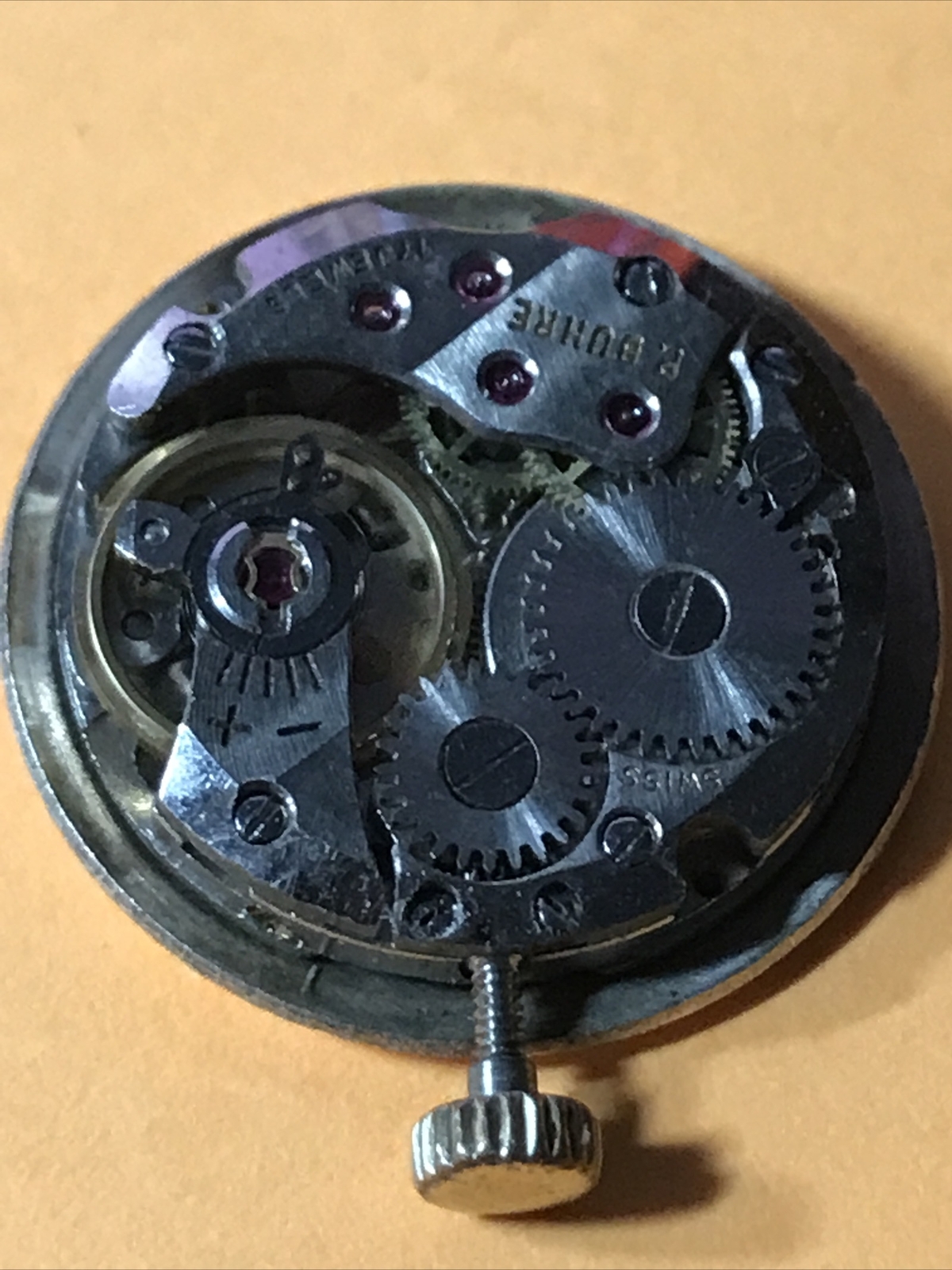 Felsa 4062 Watch Movement. Working.