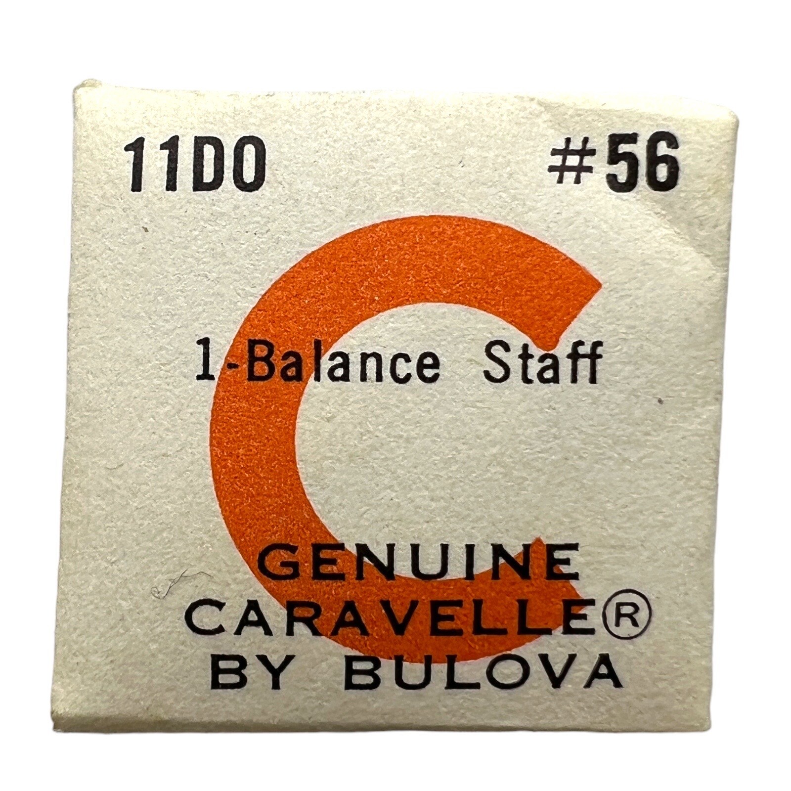 Caravelle 11DO BALANCE STAFF Watch Material Part No. 56 Citizen Homer NOS