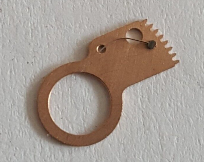Omega Caliber 330 Part Number 1407 (Pawl Bearing Yoke with Stud and Spring)