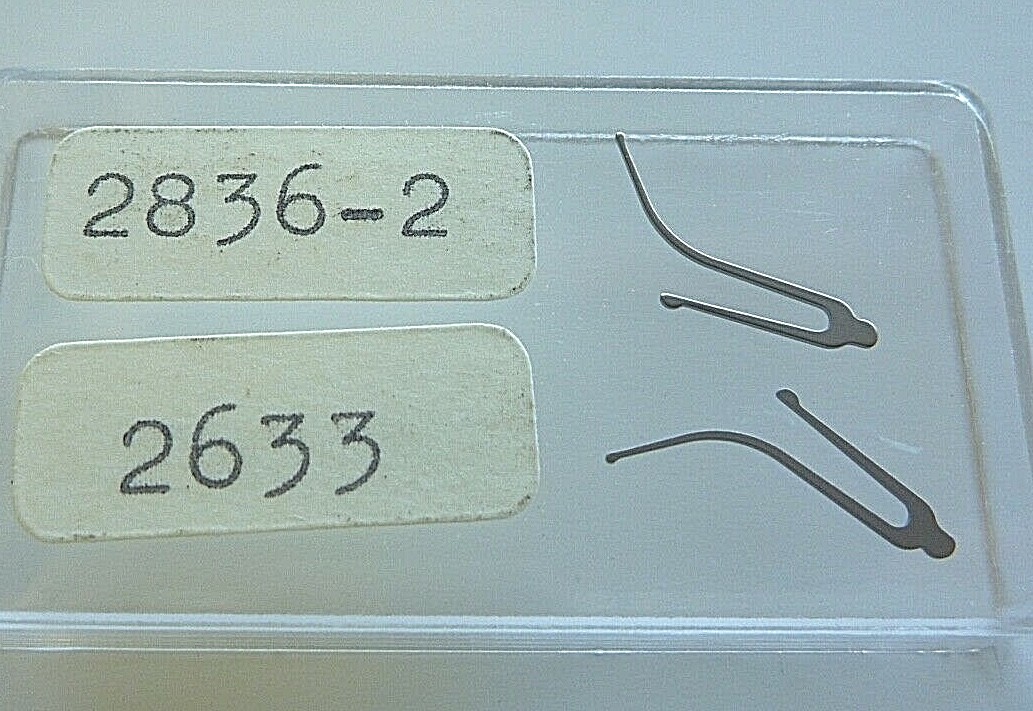 ETA 2836-2 day parts; 2555, 2632, 2633, 2644, 462, 2567, 2569, 2784, 2543, 2780