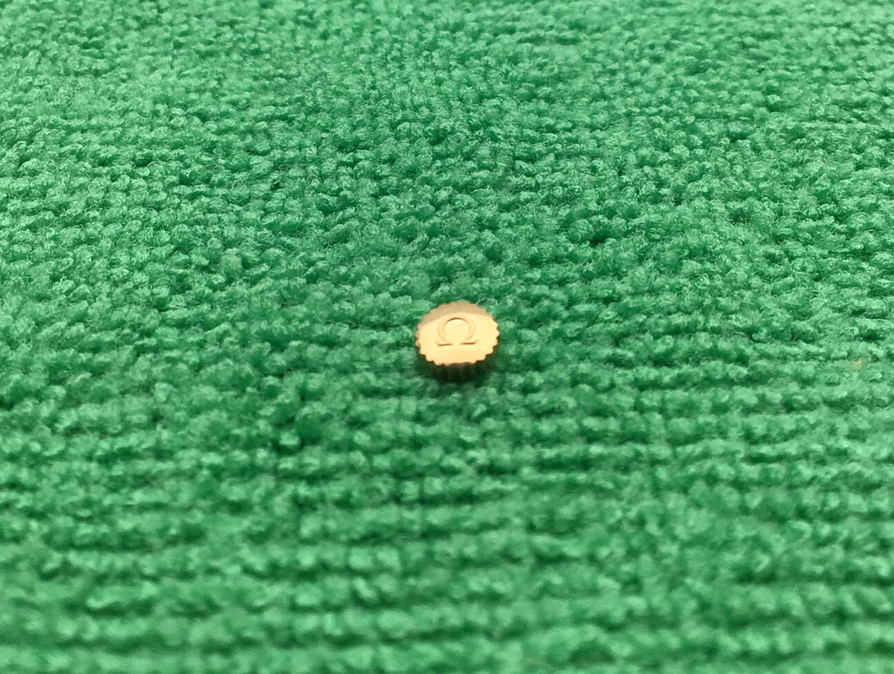 Genuine Omega Crown Gold 5mm Dust Proof Preowned