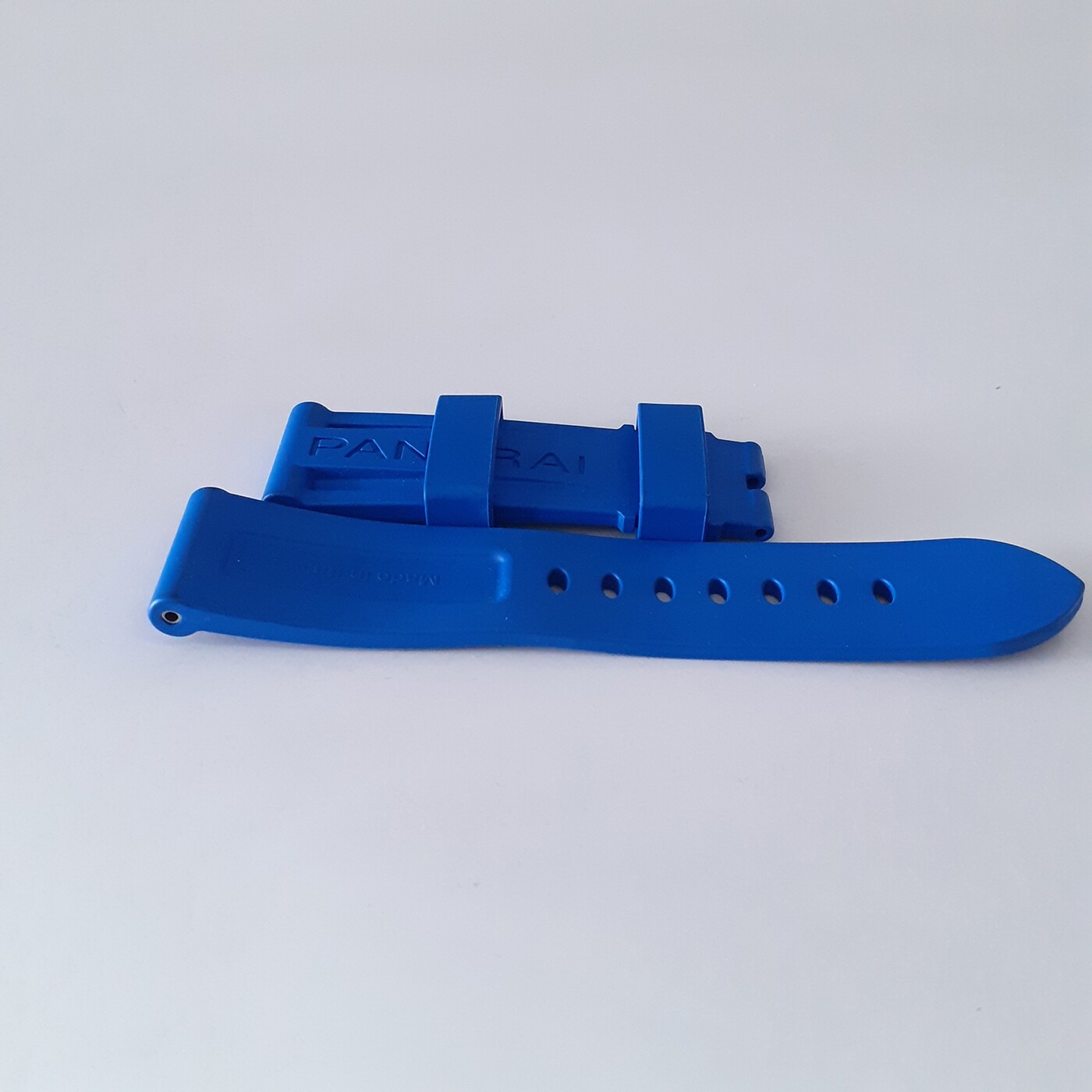 PANERAI Blue 24 x 21 mm Rubber Strap