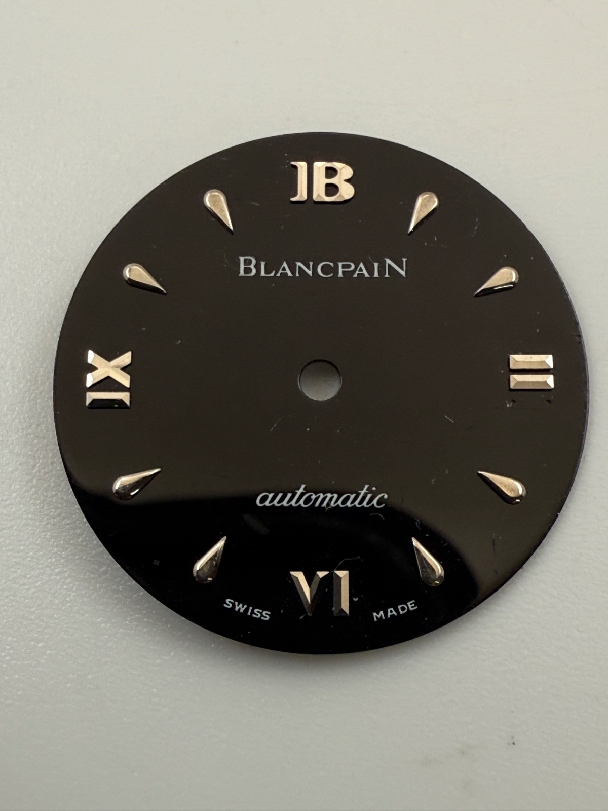 Blancpain Black Dial 23 mm