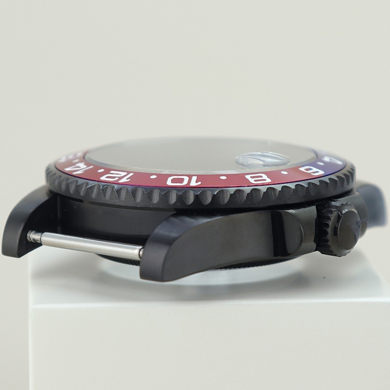 40mm Modify gmt master Mods Two-tone Watch Cases Diving 10ATM For NH34 35 36 38