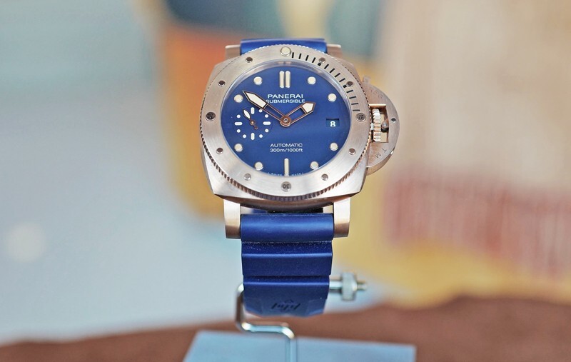 PANERAI PAM 1074 SUBMERSIBLE BRONZO AUTOMATIC DATE ABISSO 42mm PAM01074