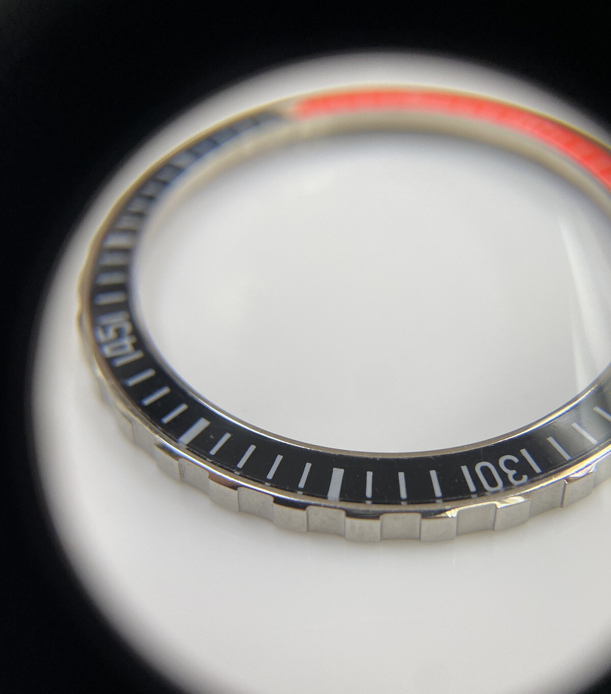 Genuine Bulova Snorkel Bakelite 38mm Bezel Insert Case # 7202-4 Caliber 11AOAACB