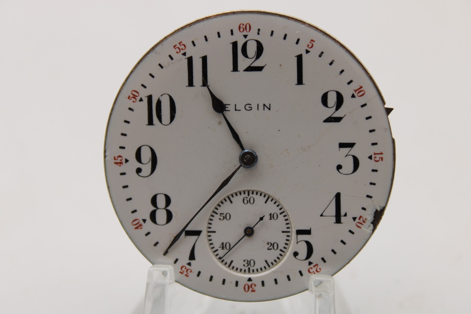 1915 ELGIN POCKET WATCH MOVEMENT 18398359 GRADE: 313 16s 15j (F4K)