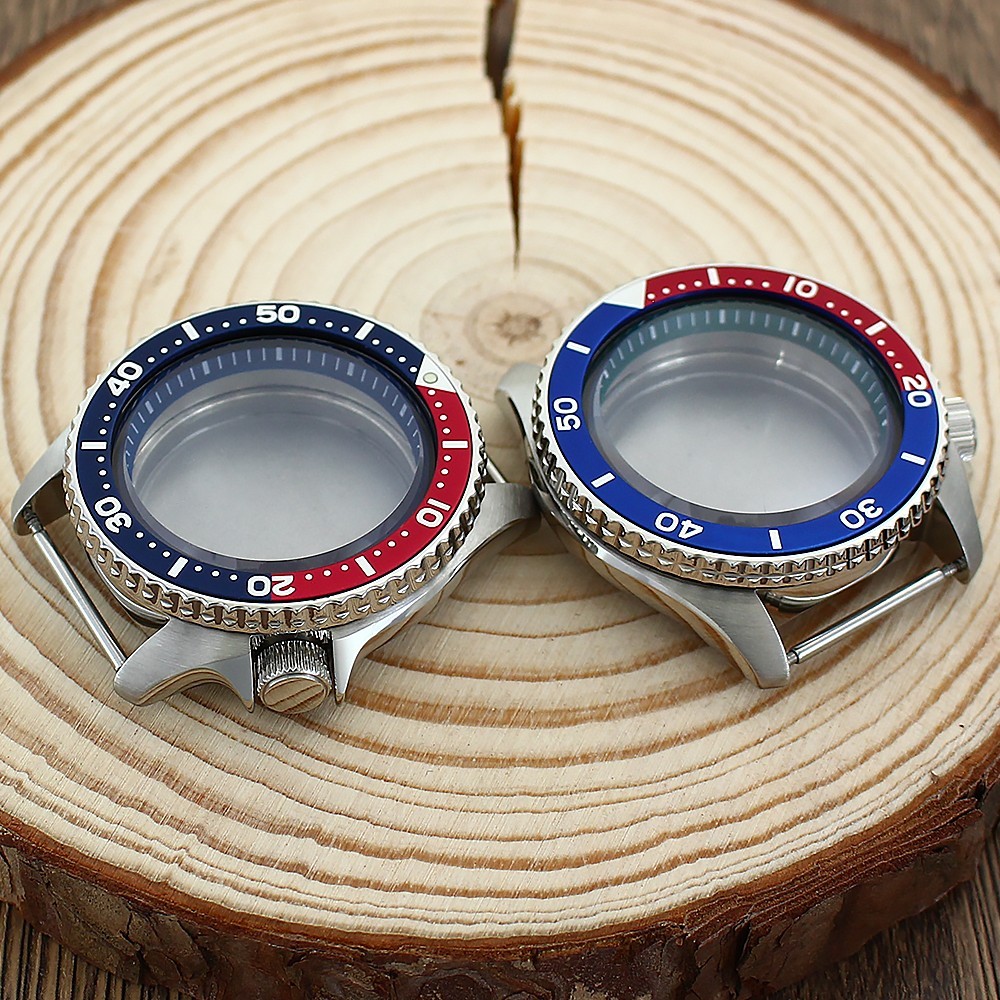 42.5mm Modify Seiko SKX007 Mod Watch Case Sapphire 10ATM For Seiko NH35 34 36 38