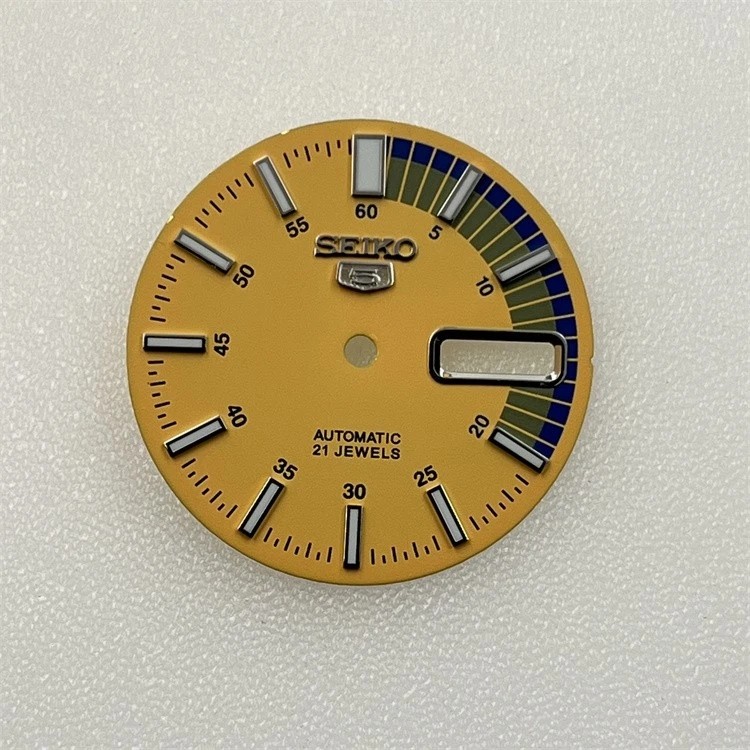 New 28.5mm Green Luminous Watch Dial Plate For NH35 NH36 Diving watch Movement