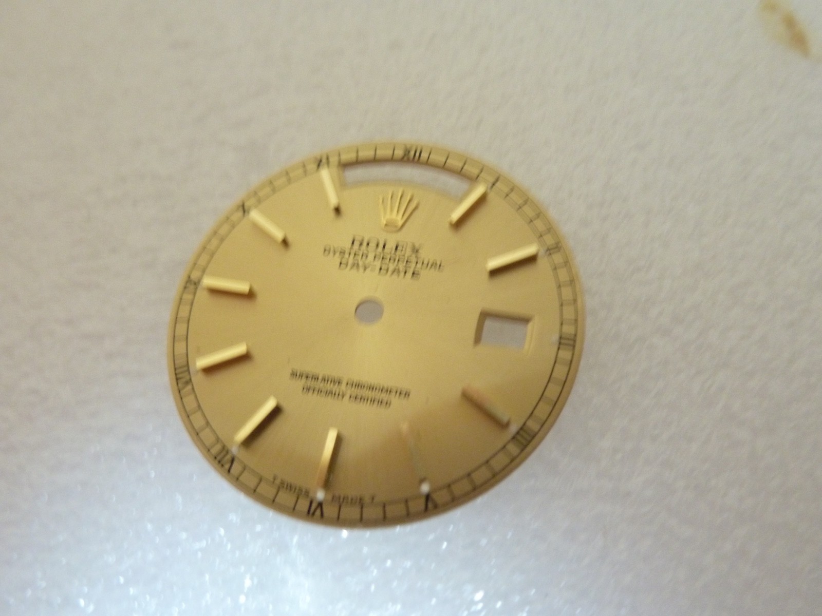 Rolex Day-Date 36mm Men’s President Champagne Stick Dial, Fits 18038 18238 .
