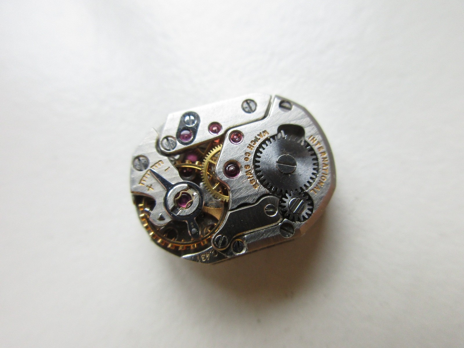 IWC International watch co cal. C.431 Swiss movement – running