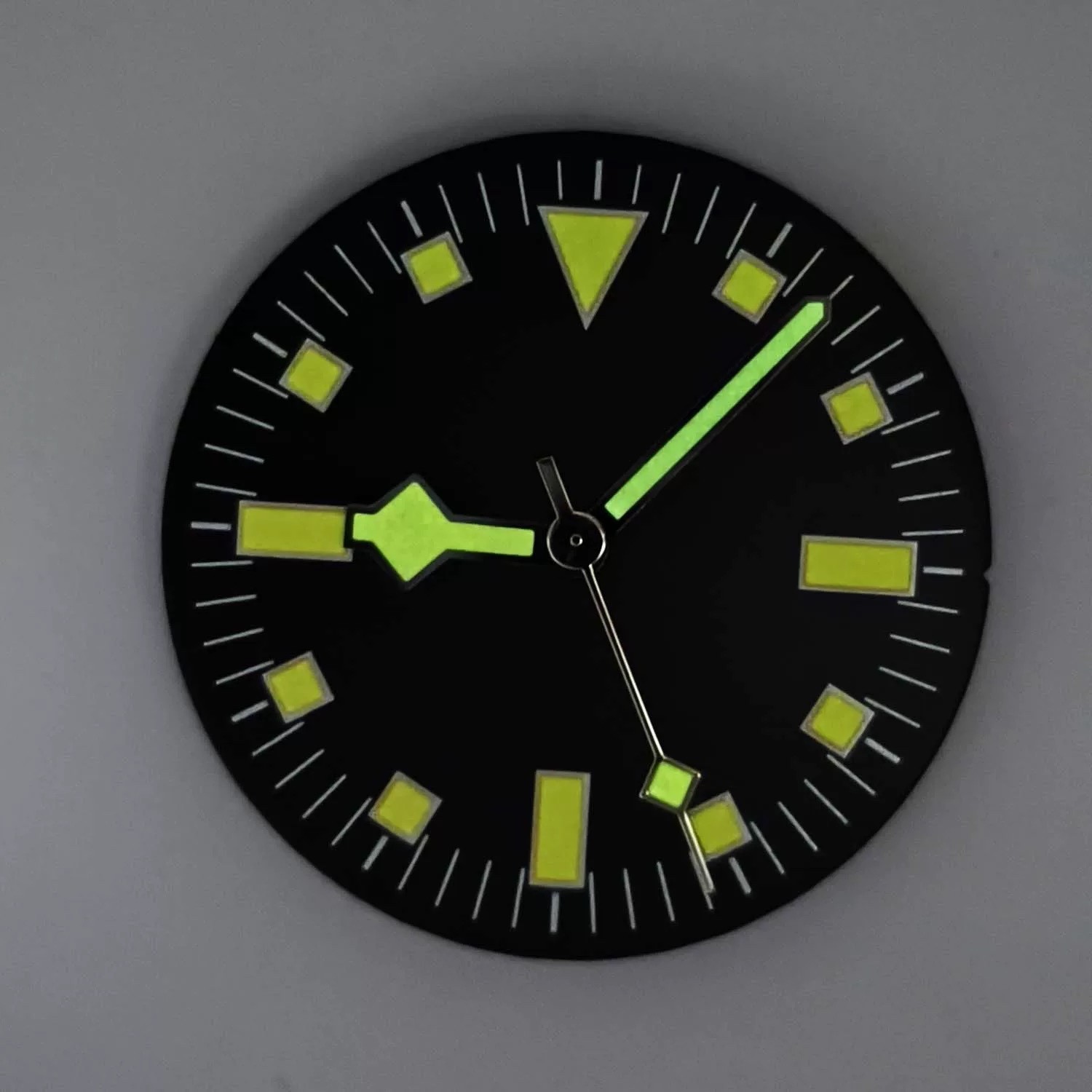 28.5MM Luminous Matte Watch Dial + Hands Set for NH35/36
