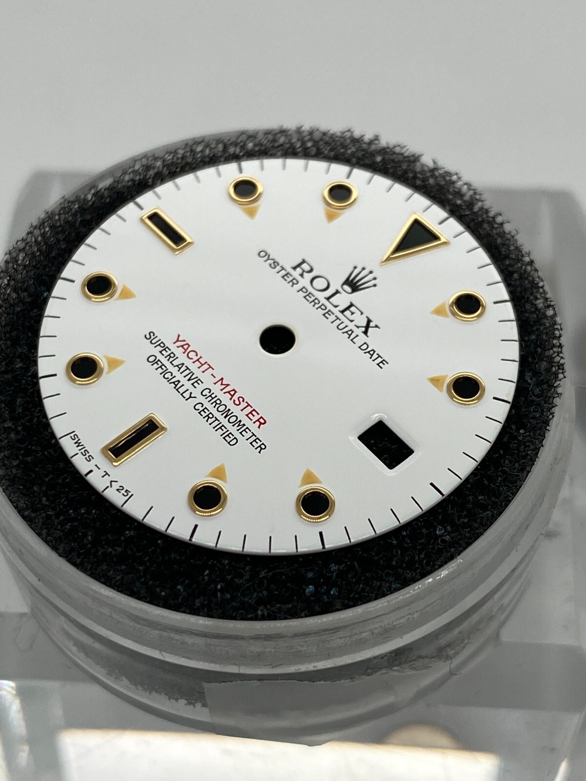 Genuine Rolex YACHT MASTER 40MM White Dial settings 16623 16628