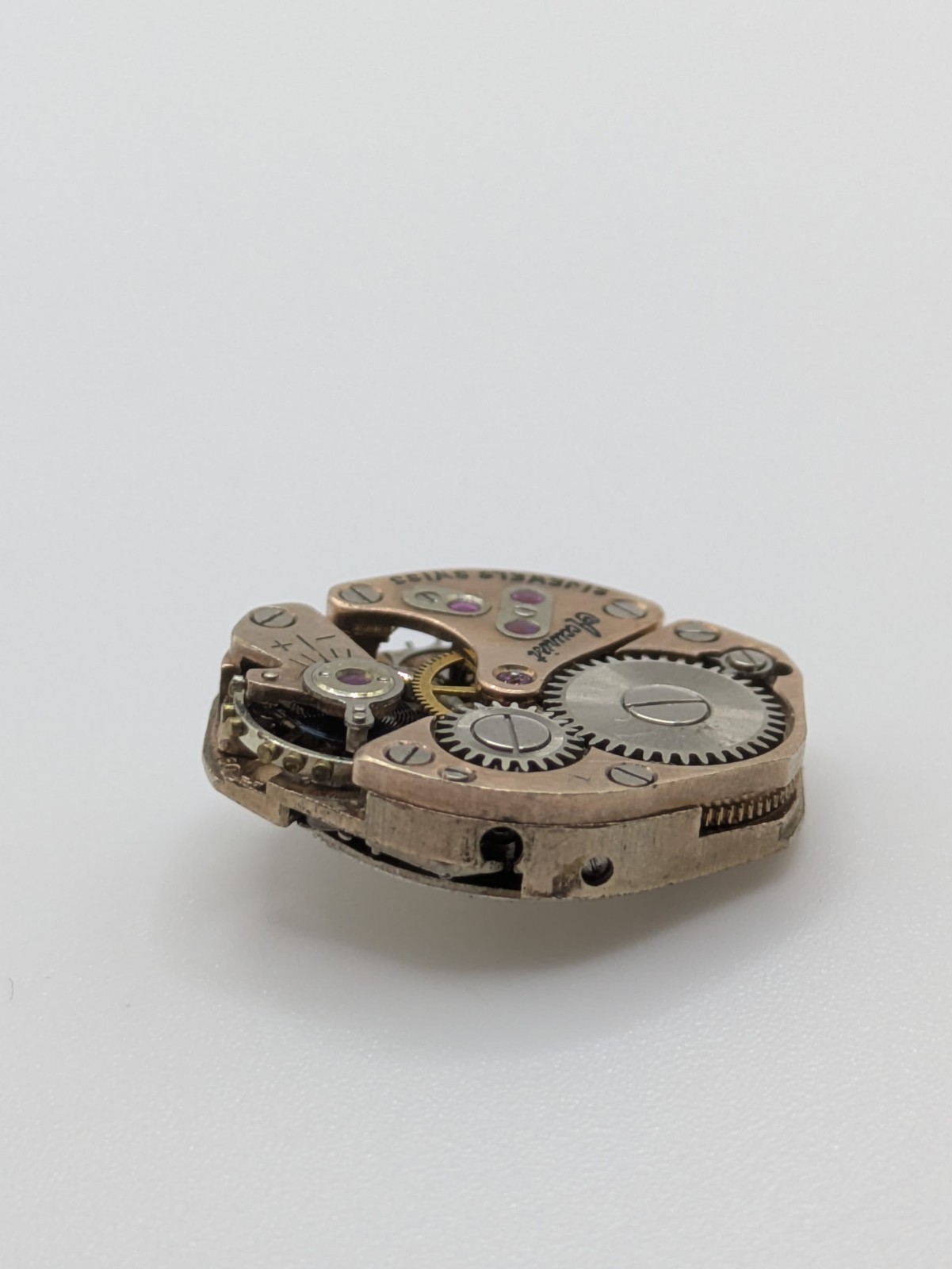 Accurist FHF 60 Manual Wind Watch Movement UNTESTED 21 Jewels Swiss 15.3mm