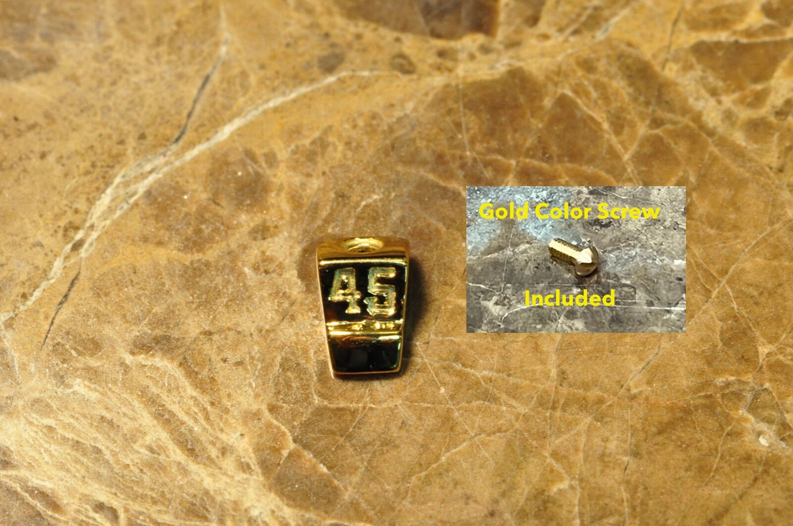 Rider Tab Steel or 18k Gold 15 30 45 12 Dot Watch Parts with steel screw S E W