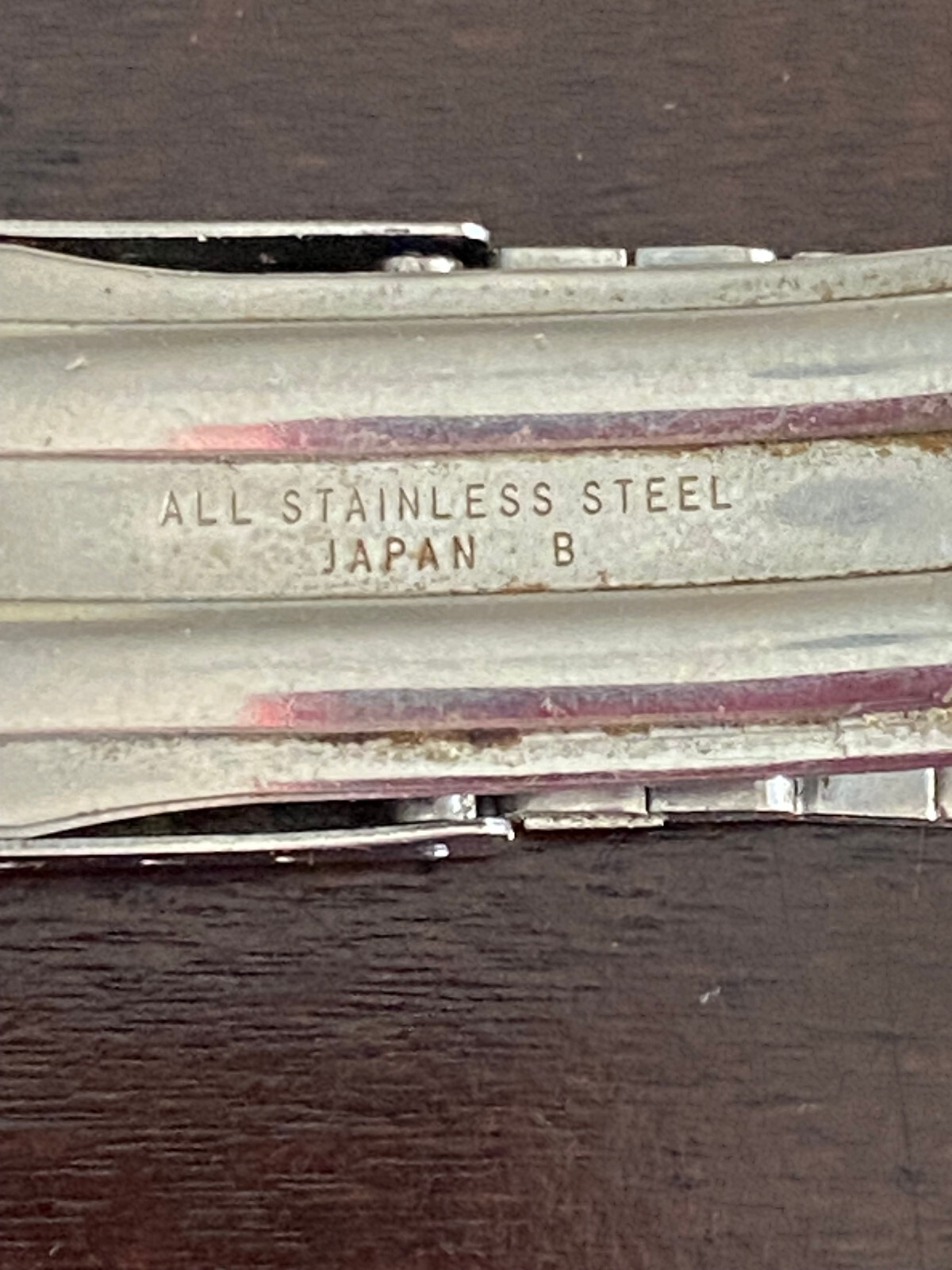 VINTAGE 20MM SEIKO WRIST WATCH BAND, STAINLESS STEEL,WILL FIT UP TOO 6.25″ WRIST
