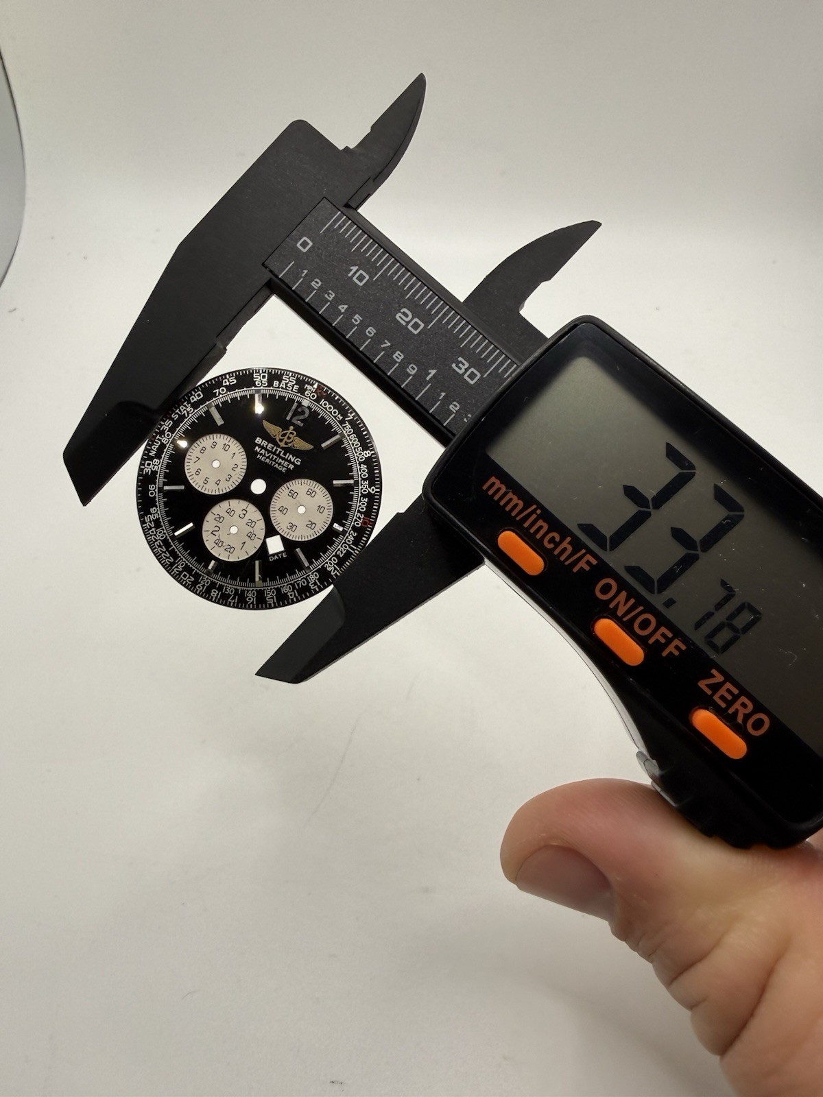 Genuine Breitling Navitimer Heritage Original Black Panda Dial 33.7mm Parts