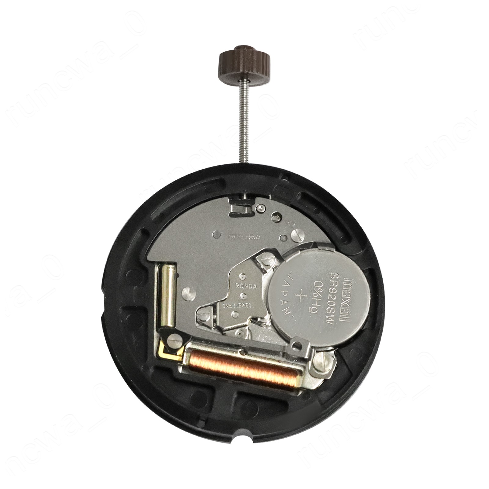 4-Hand Movement Ronda 515H With Battery & Stem Date At 3 Overall Height 4.8mm