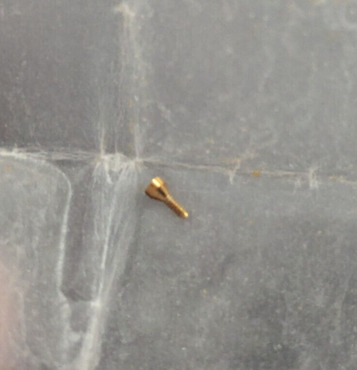 Vintage Genuine Bulova Accutron 2300 Part# 184 Pawl Bridge Phasing Screw