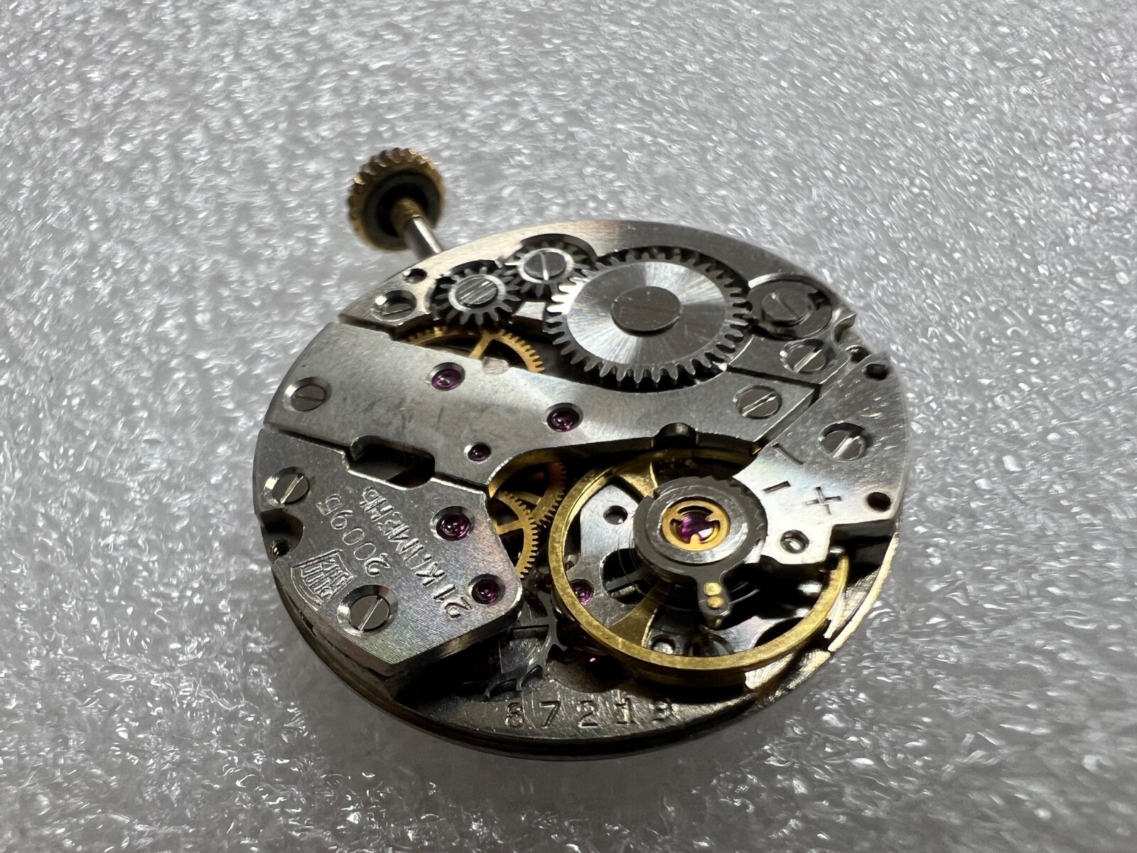Watch movement USSR ZARJA Cal.2009b plus Dial. Working , for parts