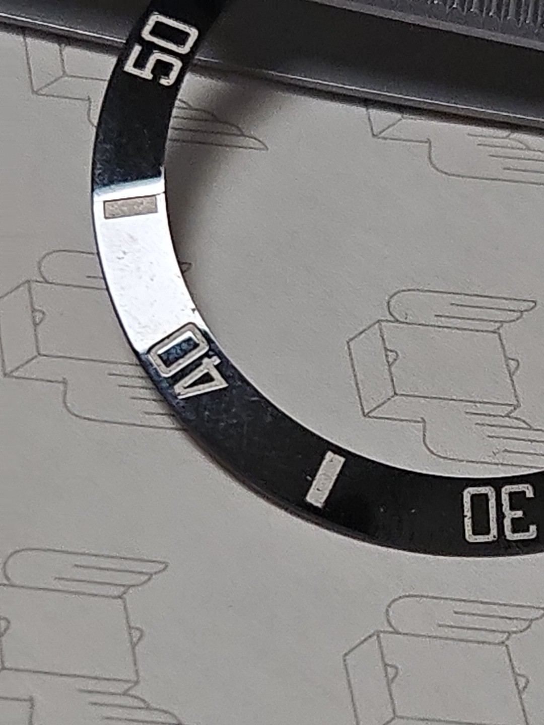 Rolex Insert 116610, Submariner, Ceramic, Excellent Condition , Broken