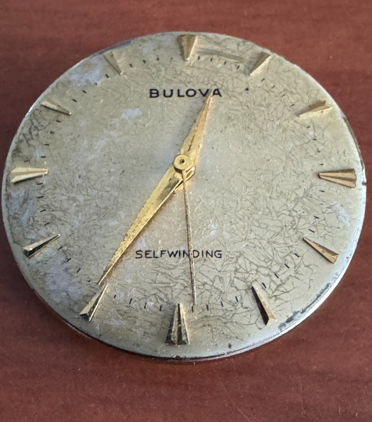 VINTAGE MEN’S BULOVA AUTOMATIC WRISTWATCH MOVEMENT CAL. 10CSC RUNS GREAT 17J!