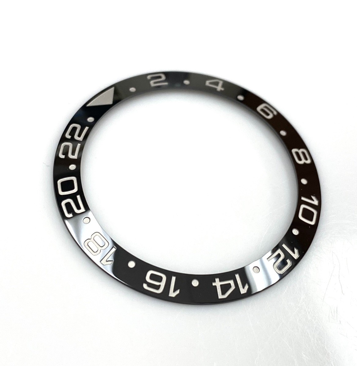 Ceramic Bezel Insert for Rolex GMT Master II Black fits Ref # 116710