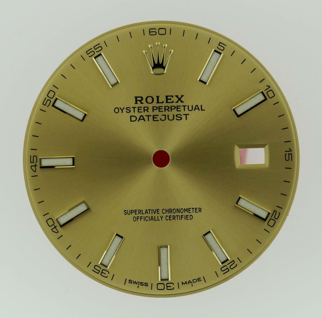 Original Men’s Rolex Datejust 41 126333 126303 Champange Stick 2Tone #N41