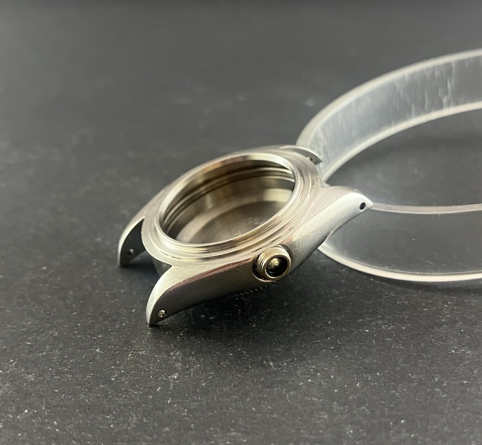 Original Ladies Rolex Oyster Perpetual Case Reference 6718 . Circa 1982