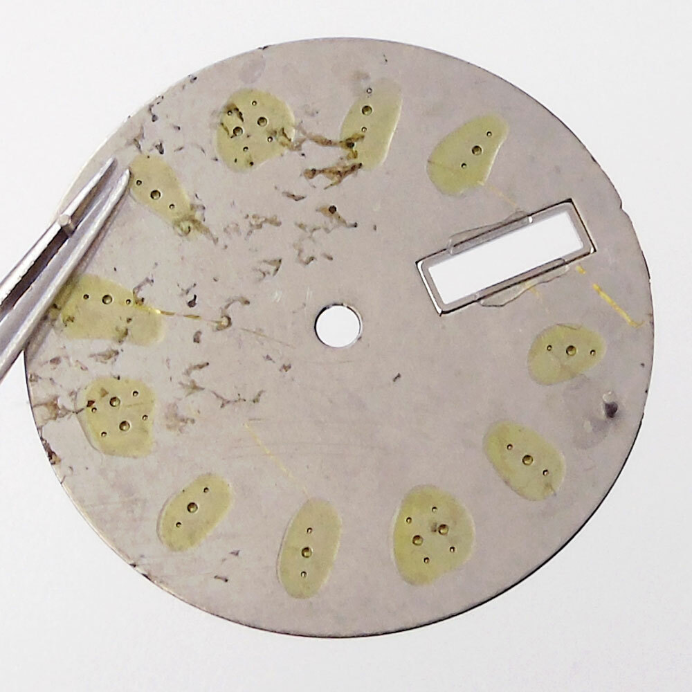 29mm Multicolor Watch Dial Face with Hands Fit NH36/NH36A Date Weekday Window