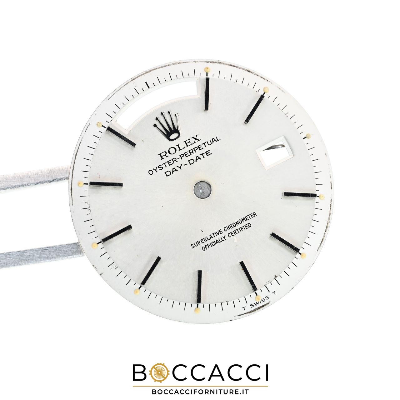 ROLEX Silver Pie-Pan Dial for Day-Date ref. 1803 Calib: 1556 (EXCELLENT S…