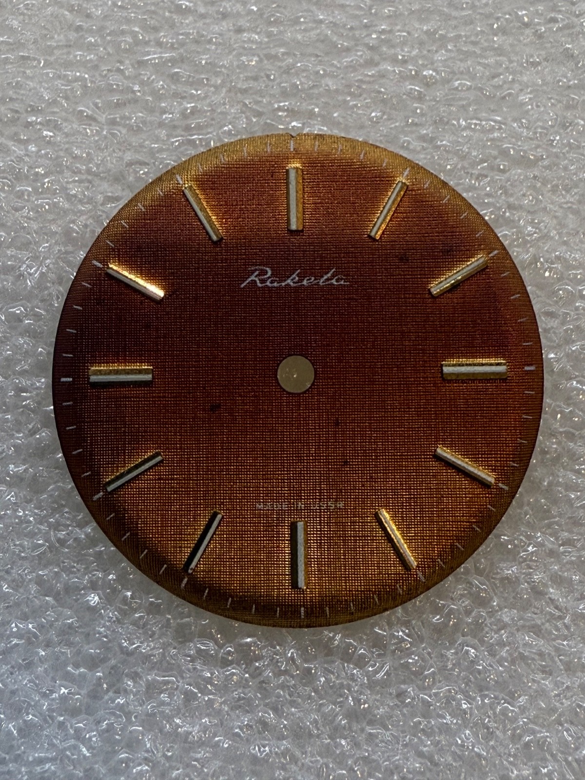 Vintage USSR Raketa 2609HA Watch Dial Original Soviet Clock Face