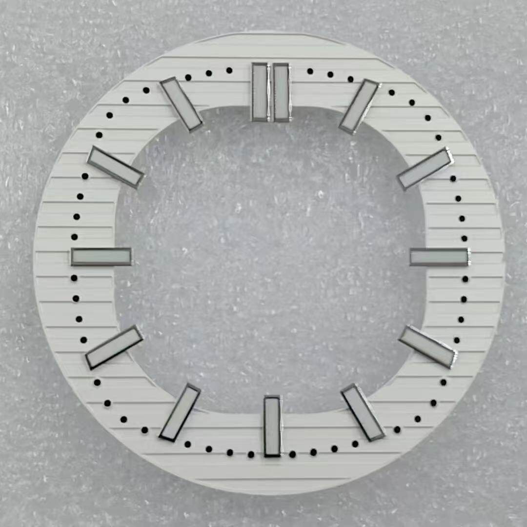30.5mm Open Center Dial Ring Stick Indices Lume Dots Fit Auto Mod