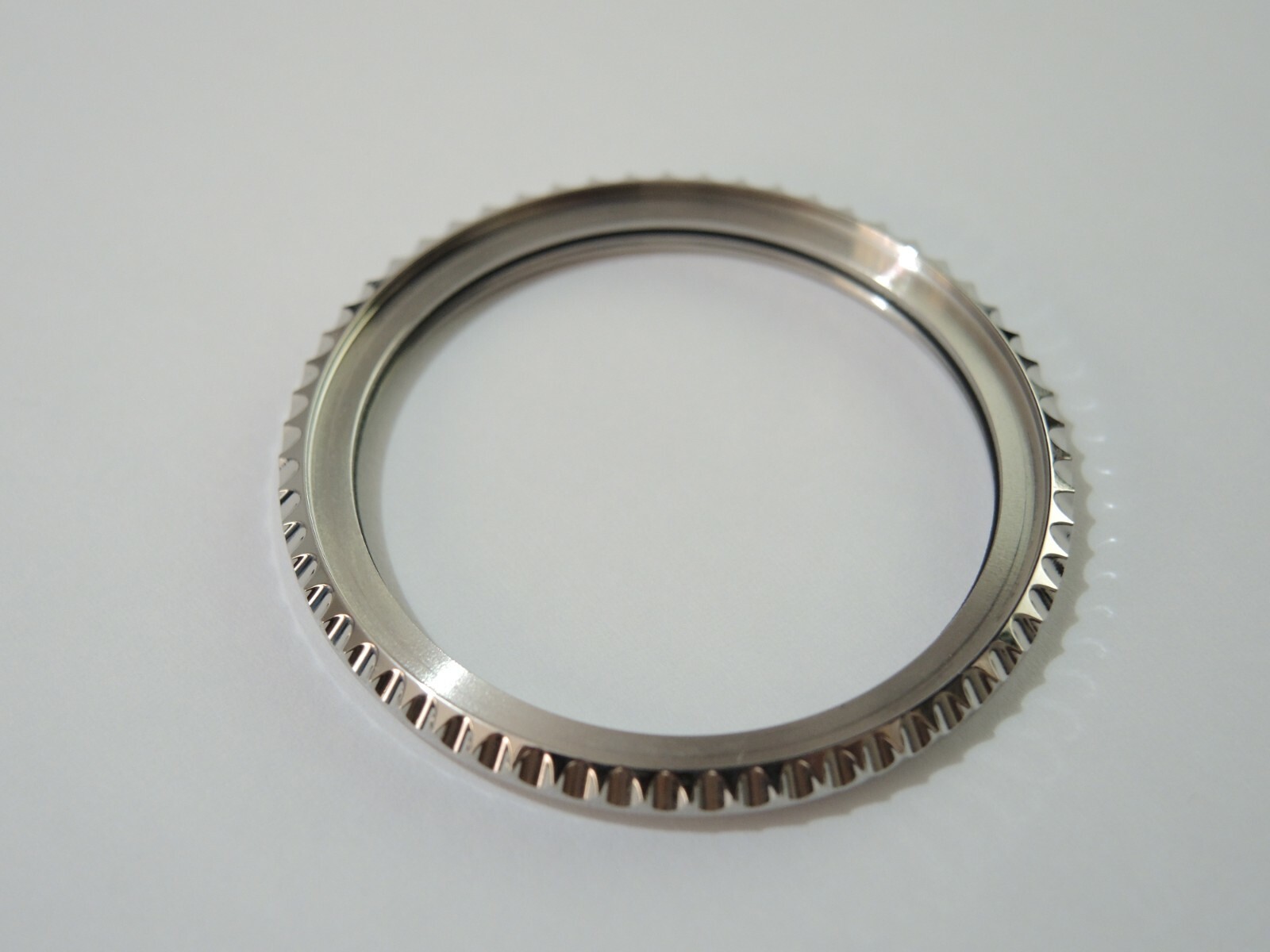 NEW STAINLESS ROTATING BEZEL SUBSTYLE LARGE DIVERS 10BAR SKX031-033 (7S26-0040)