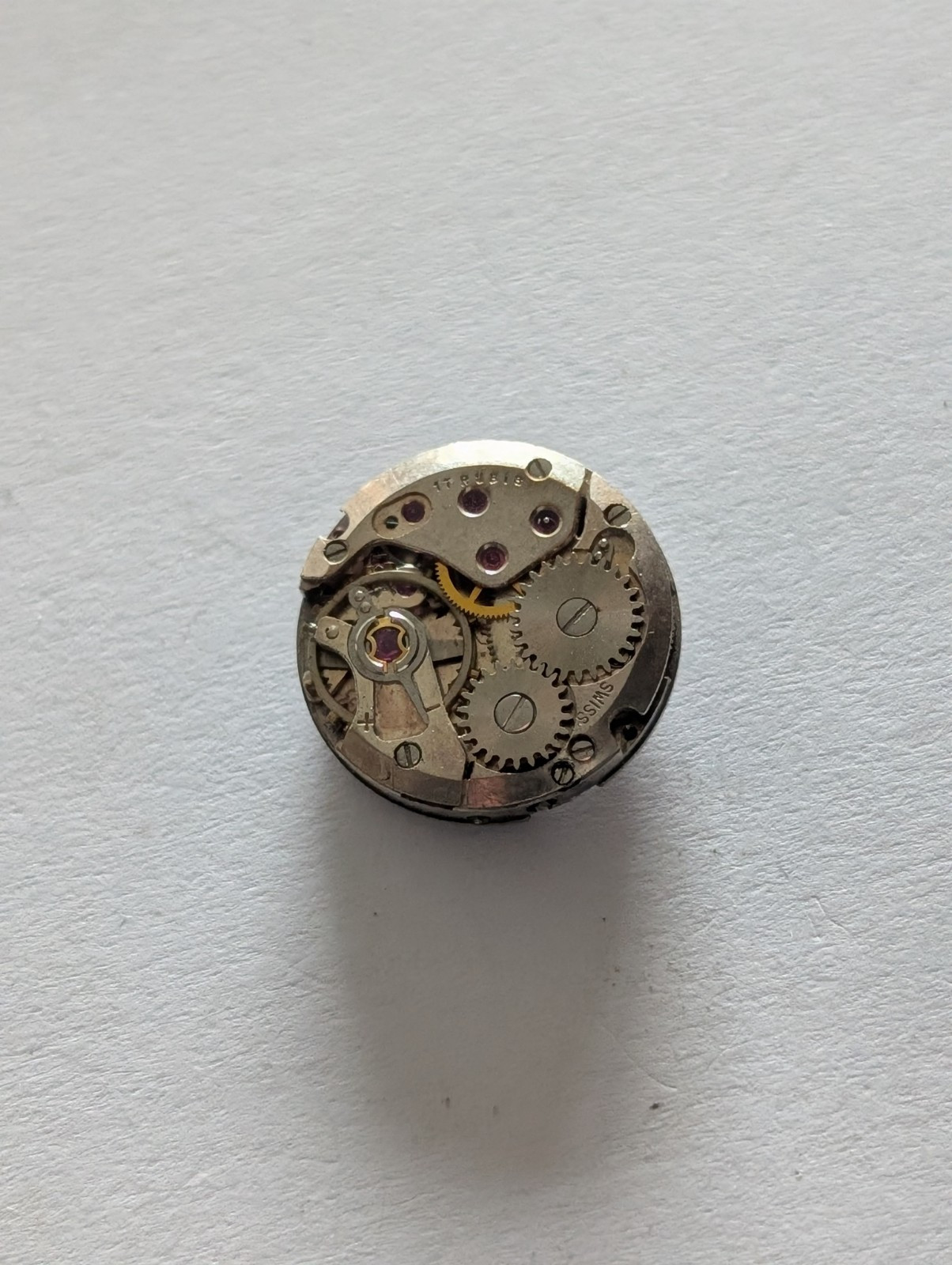 Vintage ETA 2410 Mechanical Watch Movement (Untested)
