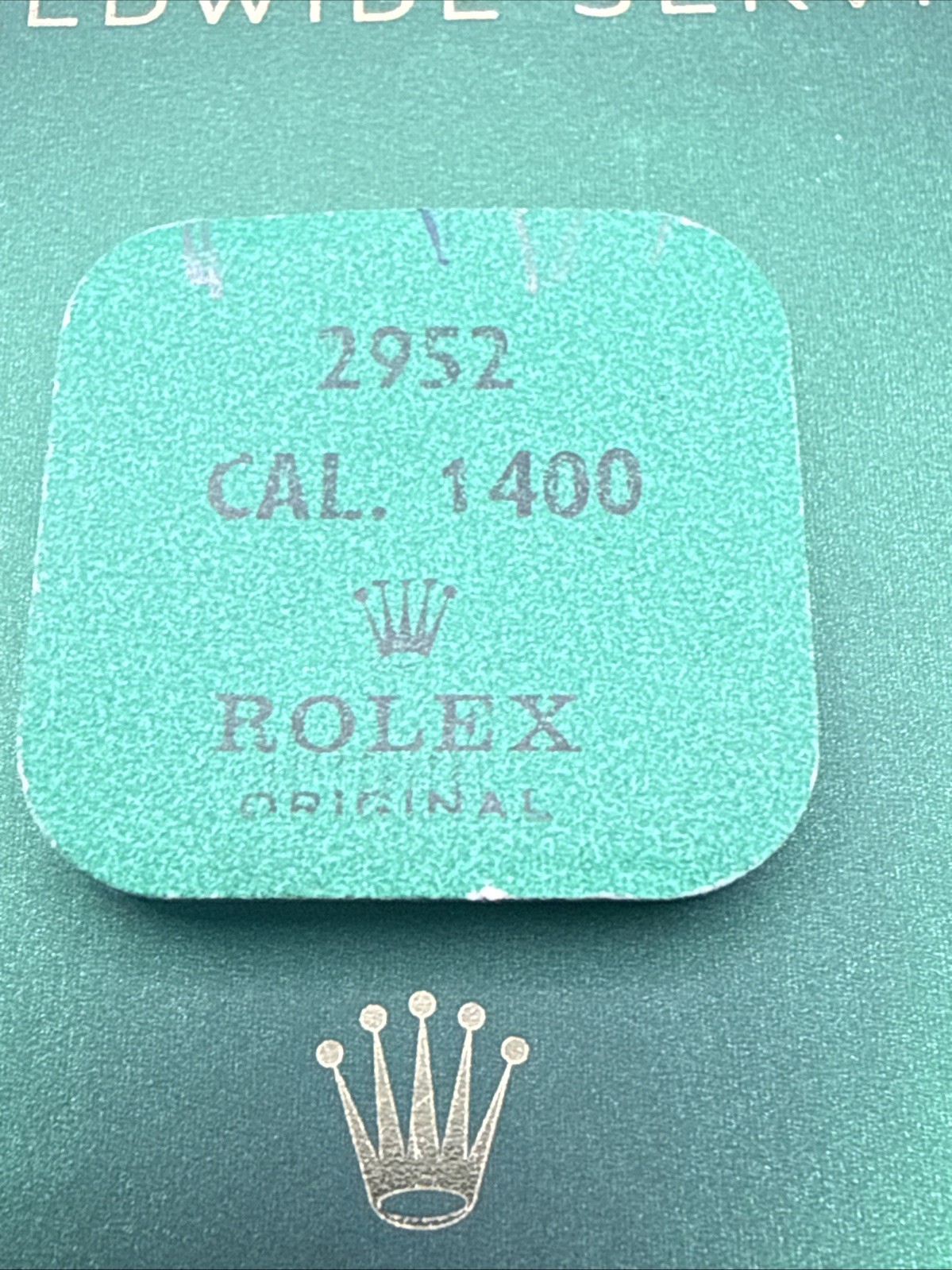 Rolex 1400 2952 Crown Wheel Seating, New genuine Rolex Sealed Package