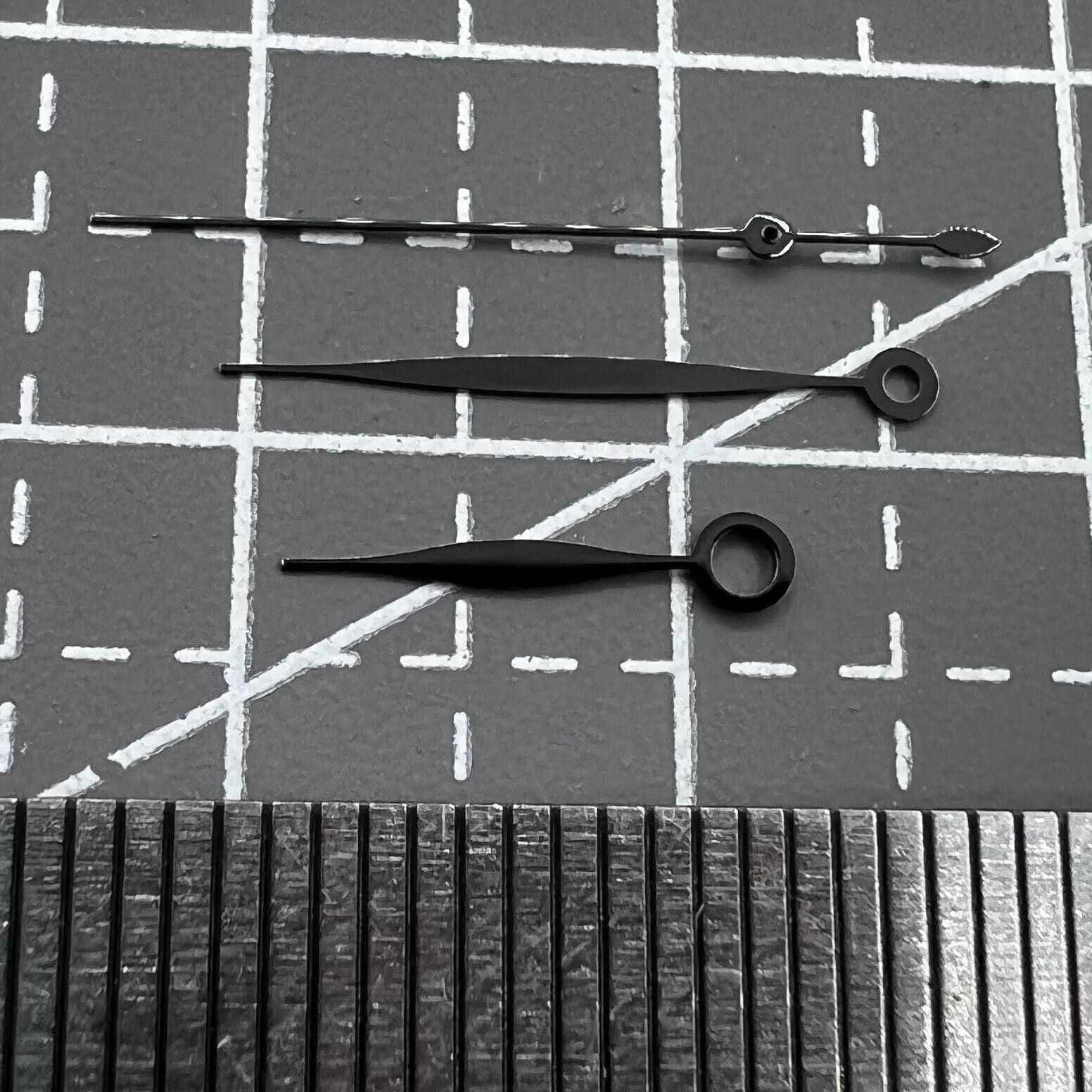 10.5x16x16mm Black Polished Watch Hands Set for Tissot 1853 T41 T006 Movement