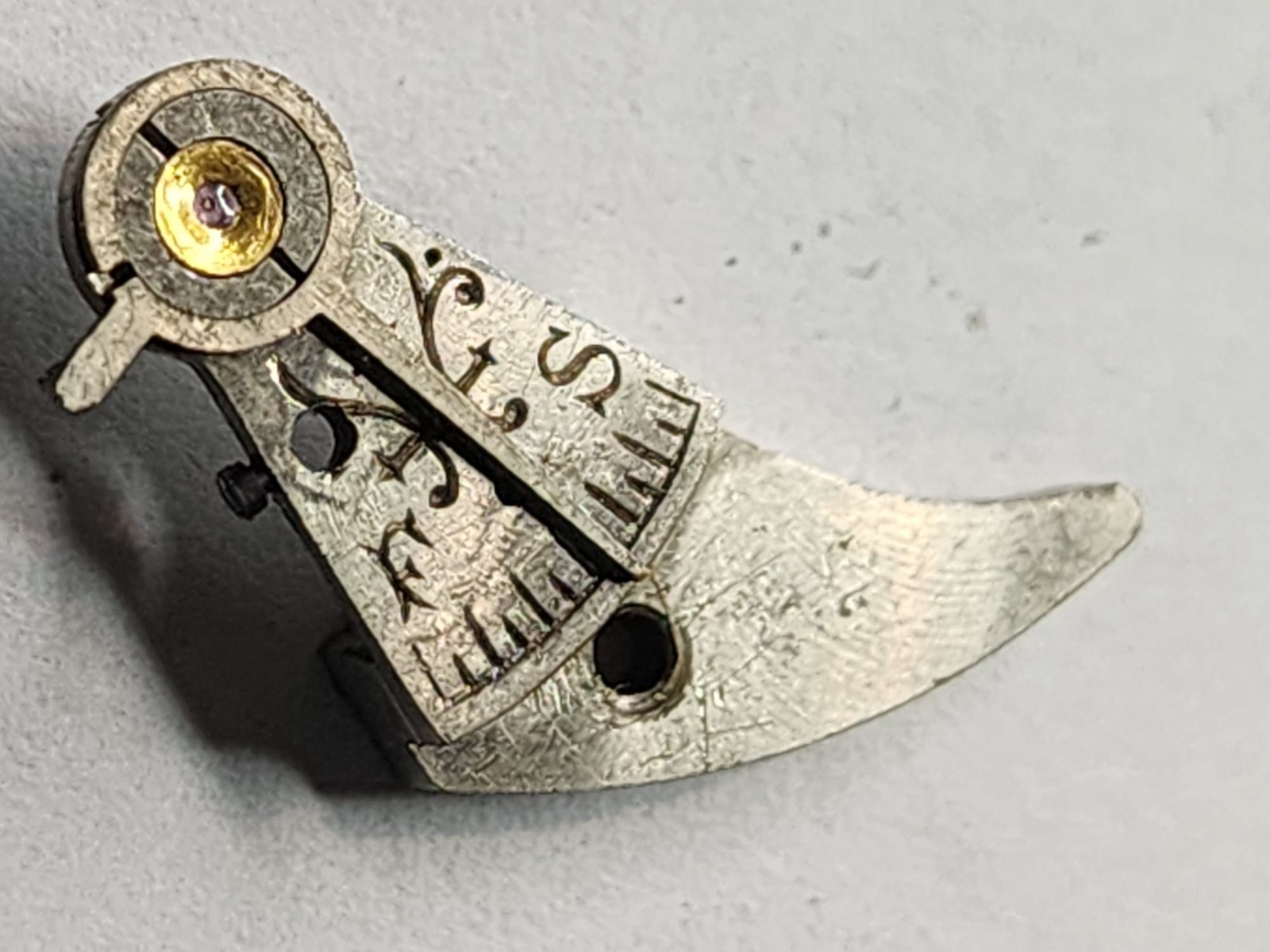 Vintage New York Standard Watch Co. 11.5A Pocket Watch Movement – Partial – USA