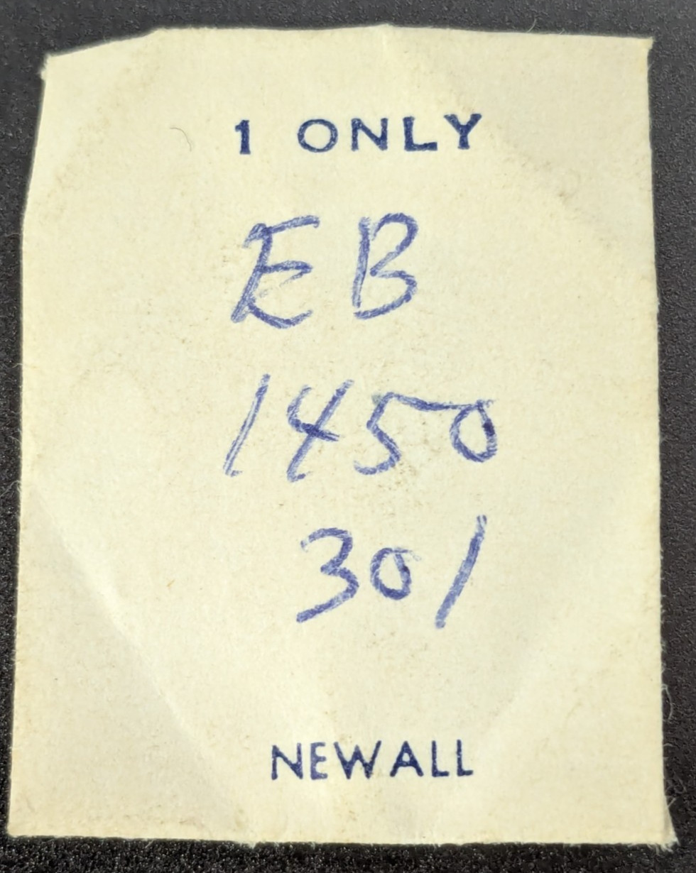 NOS Newall EB Bettlach Cal. 1450 Watch Movement Part 301 – Regulator