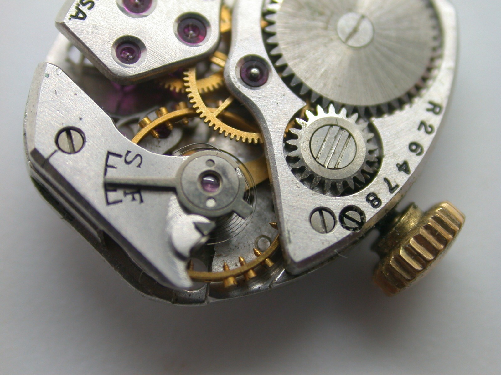 WATCHMAKERS – WALTHAM 678, 17 JEWEL MOVEMENT – VINTAGE PARTS – WWC8