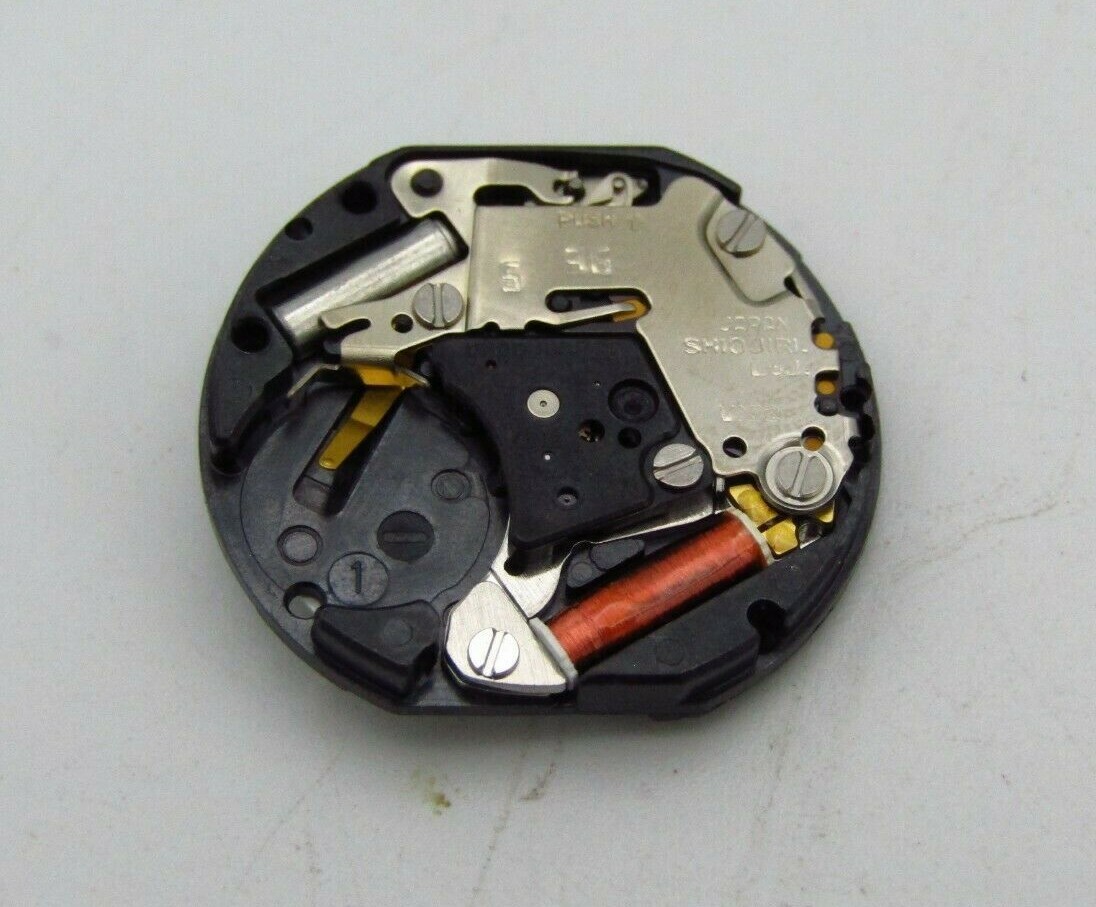 HATTORI VX12 (3H) 3 HAND WATCH MOVEMENT w/ DATE @ 3 wm2