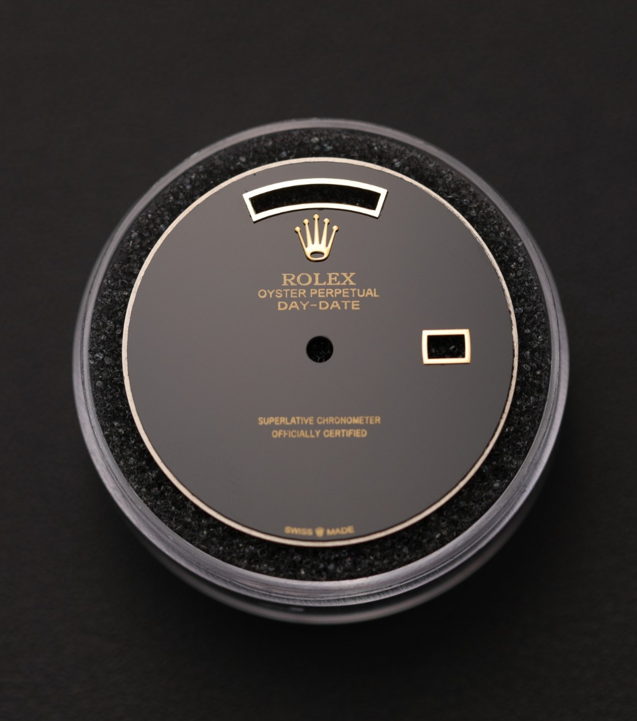 Rolex 36mm Custom Onyx Dial for Day-Date & Presidential Watches
