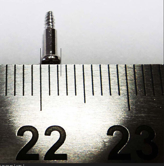 CASIO Stainless Steel Screw BGR-20 DW-002 DW-8700 DW-9100 G-7900 G-7900 Band