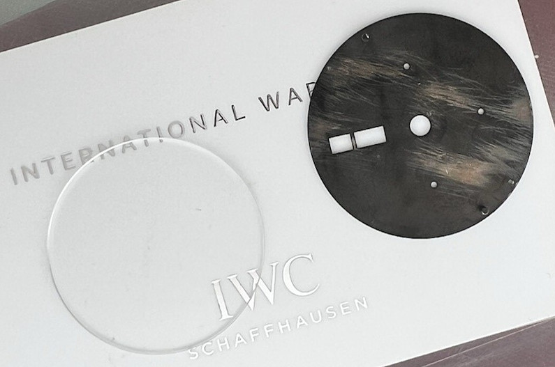 IWC/PORSCHE DESIGN BLACK DIAL AND A SAPPHIRE CRYSTAL PREOWNED NICE+ Swiss Made