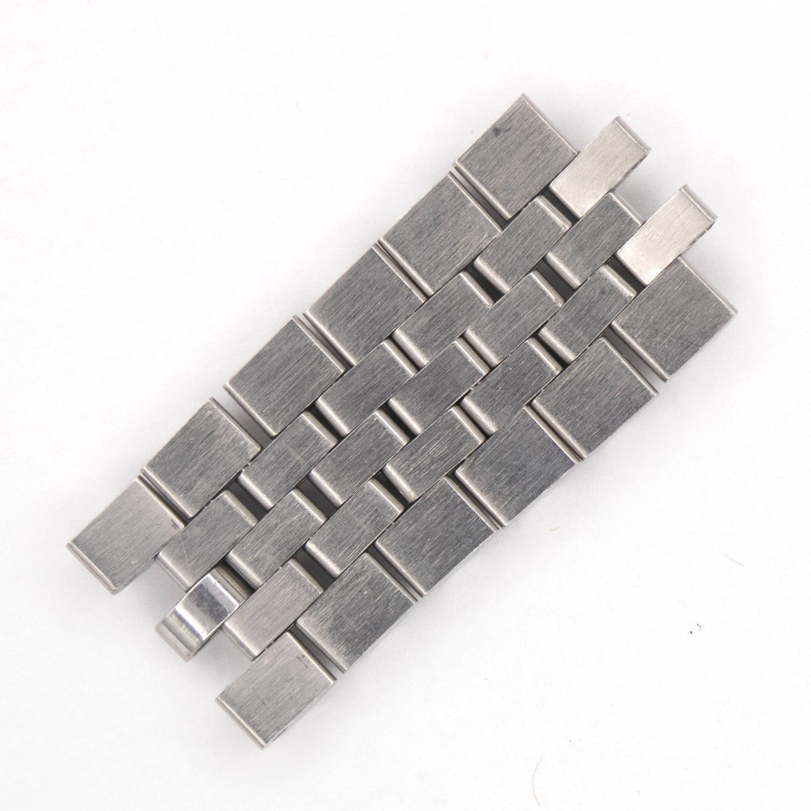 TAG Heuer 1000 5-Link Stainless Steel Tapered Wristwatch Bracelet Links